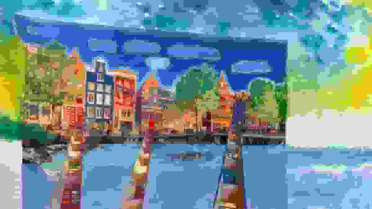 Glass Image Background